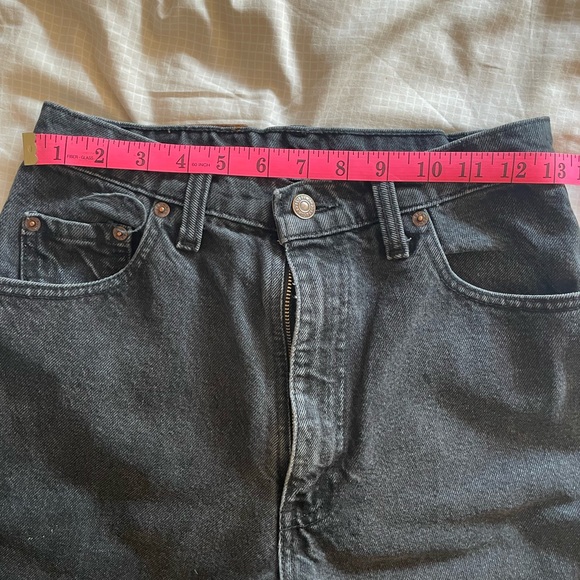 Black Vintage Levi’s 531 Jeans - Picture 8 of 8